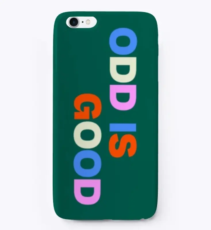 BearDog Odd is Good iPhone Case